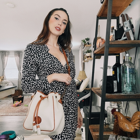 Dooney & Bourke Handbags - VTG Dooney + Bourke Festival Fringe